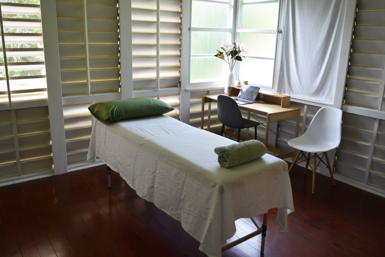 treatment room at Held to Heal Darwin