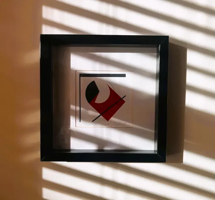 oxford circus therapy room slat shadows on picture