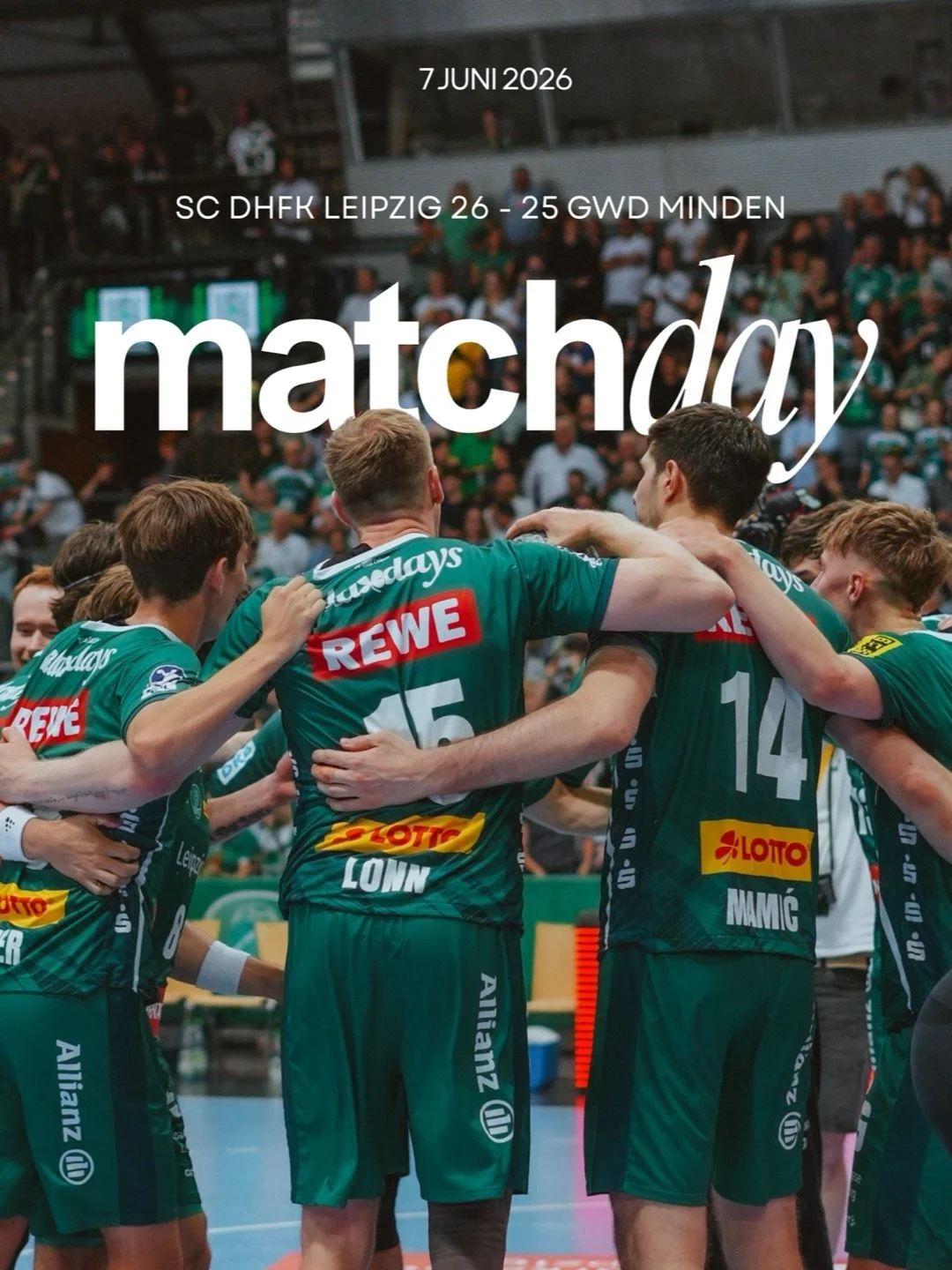 A dramatic Handball Bundesliga finale today in Leipzig as relegation heartbreak followed for both SC DHfK Leipzig and TSV GWD Minden.

Alles Gute f&uuml;r die n&auml;chste Saison 👏🏽 

#HandballBundesliga #dhfkhandball #bundesliga #DAIKINHBL #gwdmin