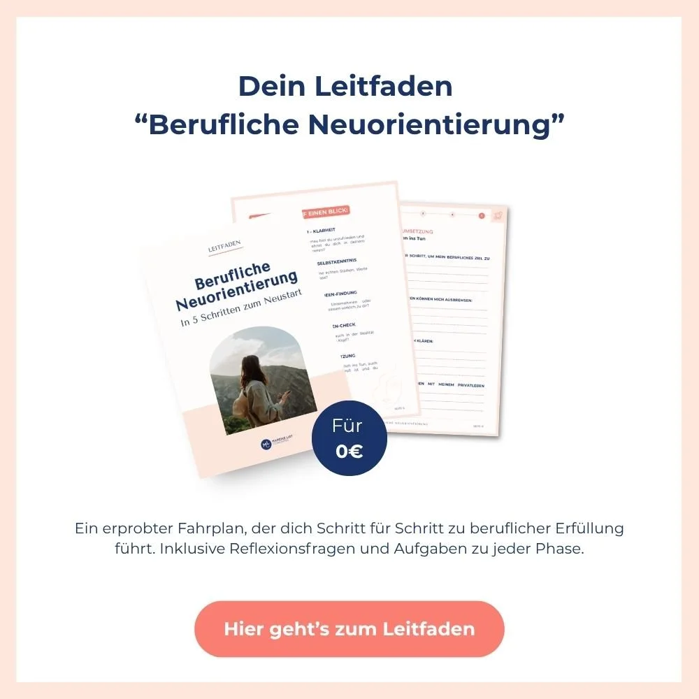 Berufliche Neuorientierung mit 40: Kostenloser Leitfaden PDF