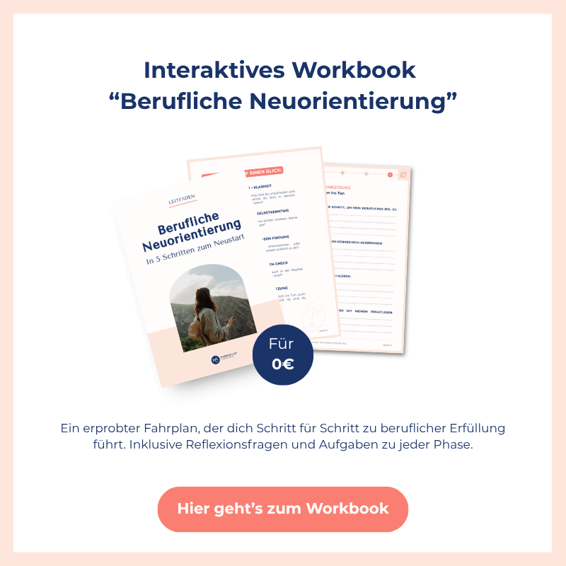 Berufliche Neuorientierung mit 40: Kostenloser Leitfaden PDF Workbook