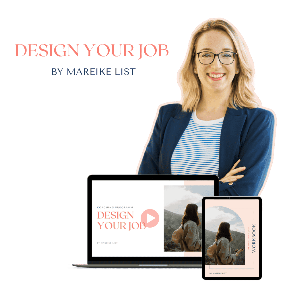 Übersicht Coaching-Programm Design Your Job