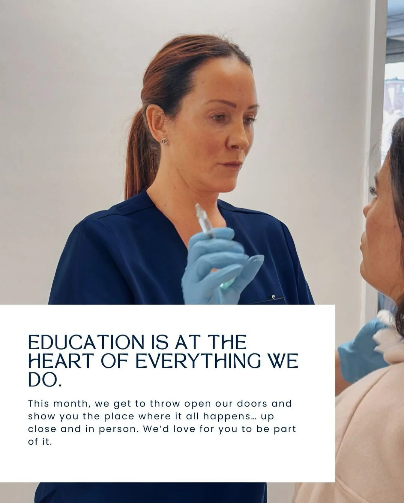 We say it all the time.. education is the heart of everything we do.
But it&rsquo;s more than just words.

It&rsquo;s the hours of 1:1 support.
The backing when you&rsquo;re nervous before your first clinic.
The quiet confidence we watch grow from da