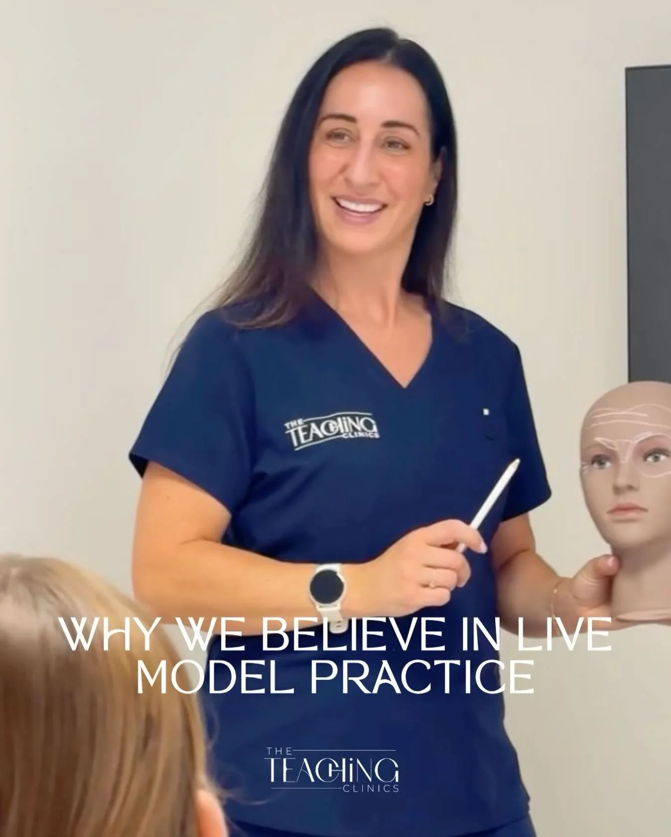 Why do we insist on live model practice?

Because confidence is not built by watching.
It is built by doing.

At The Teaching Clinics, you will assess real patients, map anatomy, create treatment plans and inject under direct supervision. You will le
