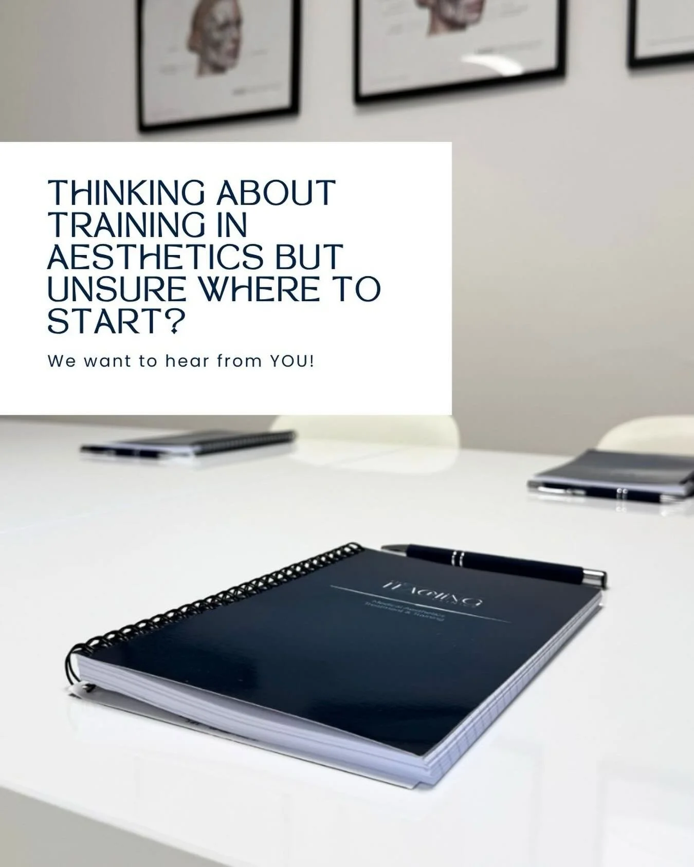 Thinking about training in aesthetics but unsure where to start?

We&rsquo;d love to hear from you.

If you&rsquo;re a medical professional considering aesthetics training, tell us:

What&rsquo;s the one thing that makes you hesitate?
&bull; Fear of 