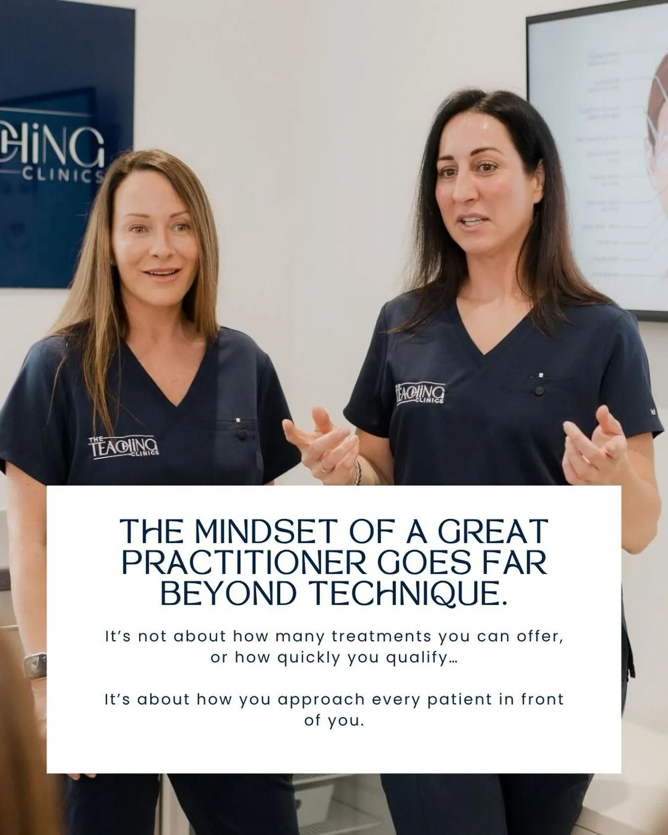 The mindset of a great practitioner goes far beyond technique.

It&rsquo;s not about how many treatments you can offer, or how quickly you qualify&hellip;

It&rsquo;s about how you approach every patient in front of you.
Taking the time to assess pro