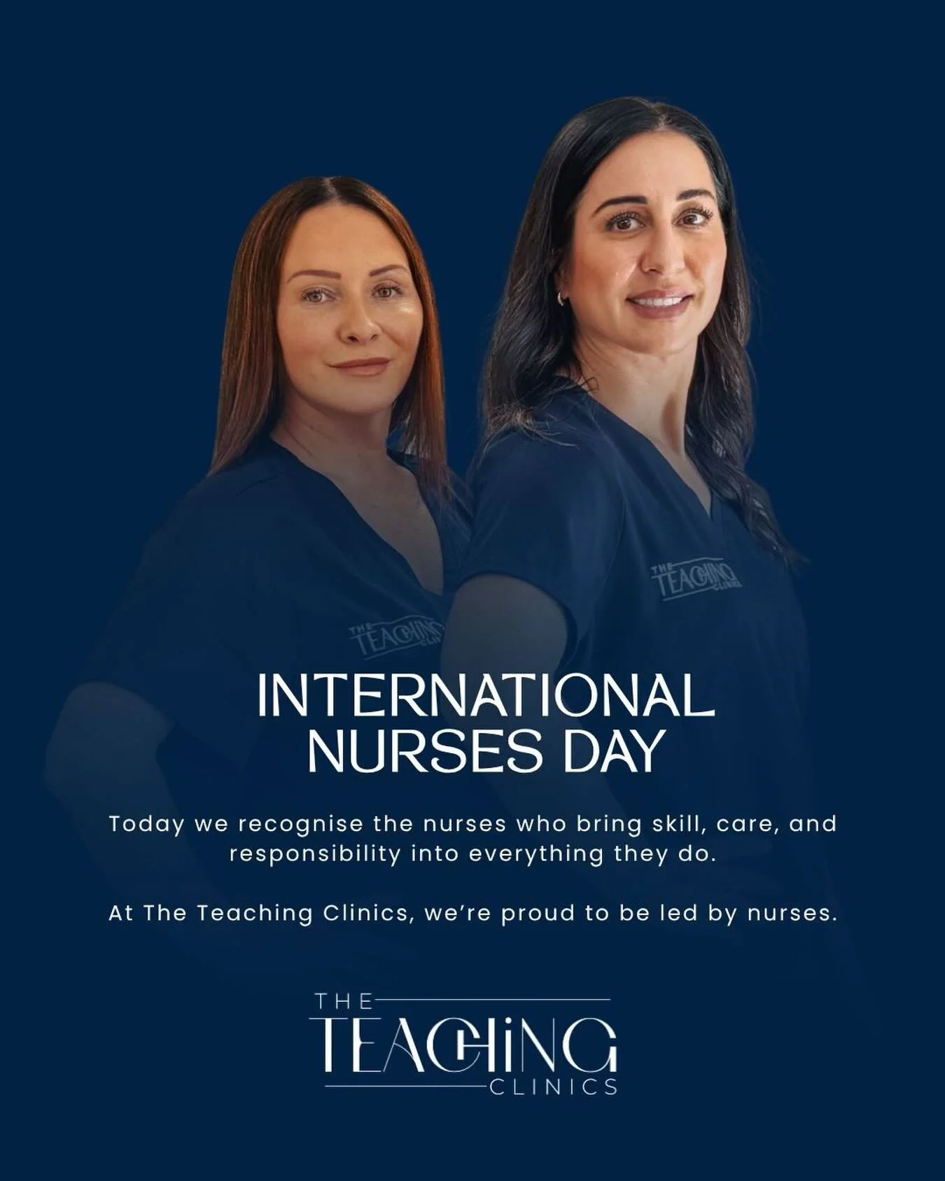 International Nurses Day 🤍

Today we recognise the nurses who bring skill, care, and responsibility into everything they do.

At The Teaching Clinics, we&rsquo;re proud to be led by nurses.

The values built through years in clinical practice, patie