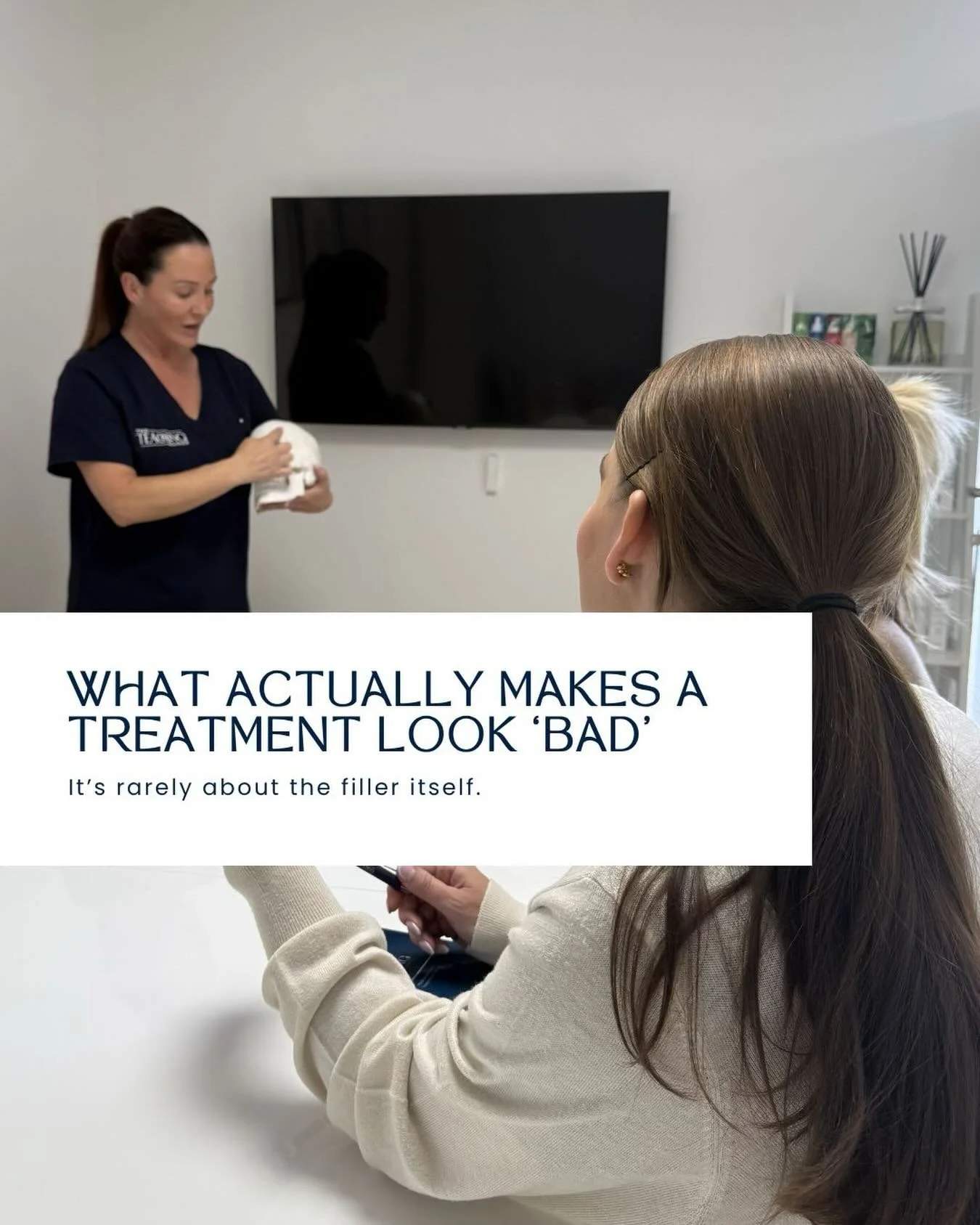 When people say they&rsquo;ve seen &ldquo;bad filler&rdquo;&hellip;

It&rsquo;s rarely about the filler itself. It&rsquo;s usually about poor planning. Treating without full assessment. Overcorrecting.
Not understanding facial balance.

Good results 