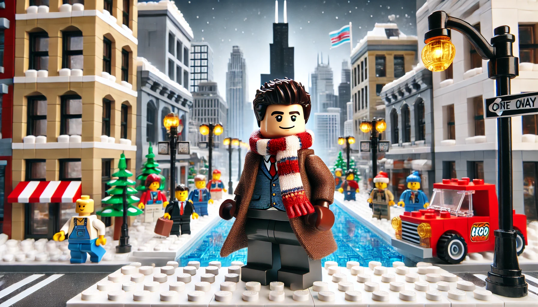 brandon condict as lego minifigure in chicago