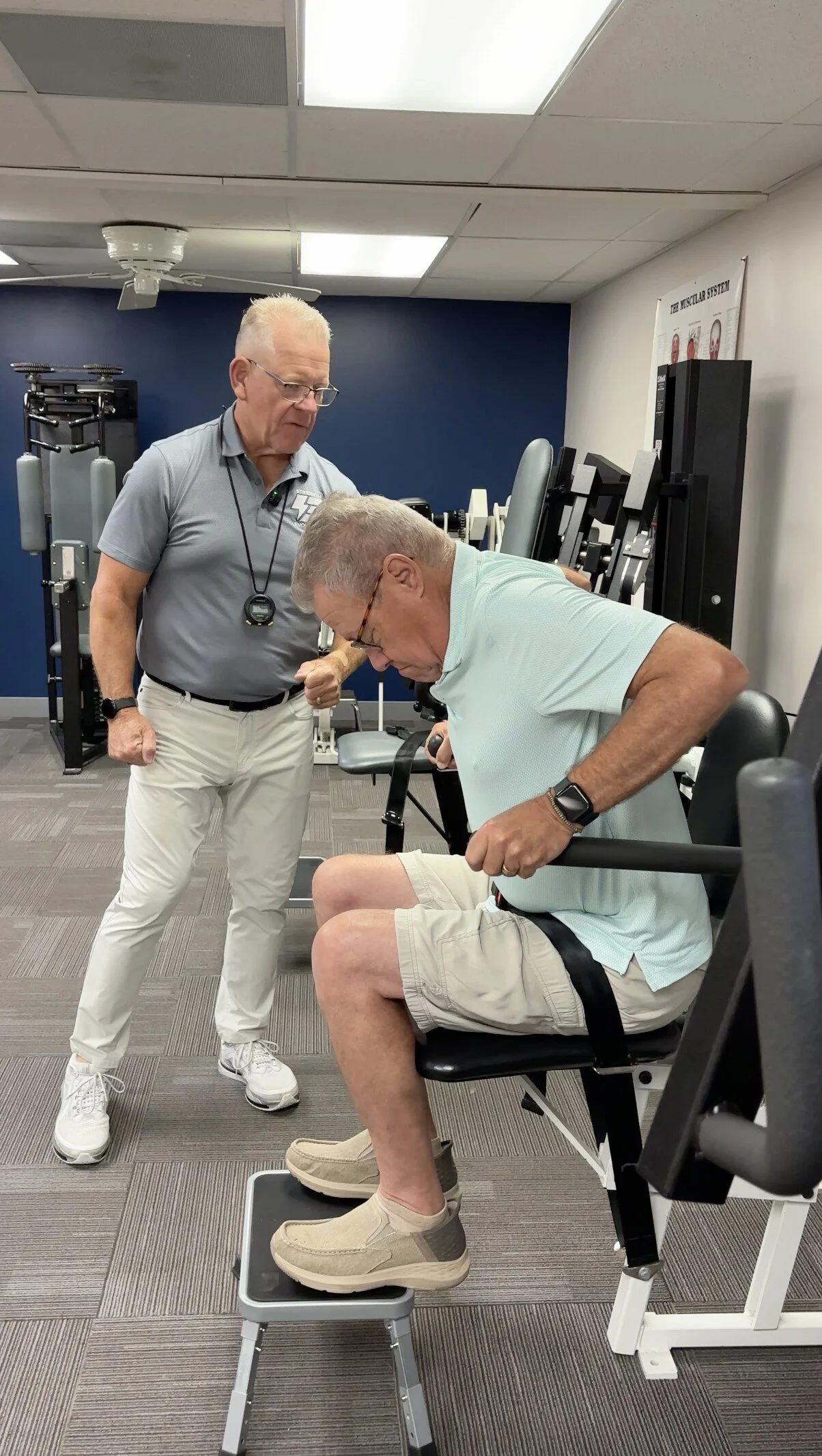 One-on-one strength training session at Strength Evolution Madison