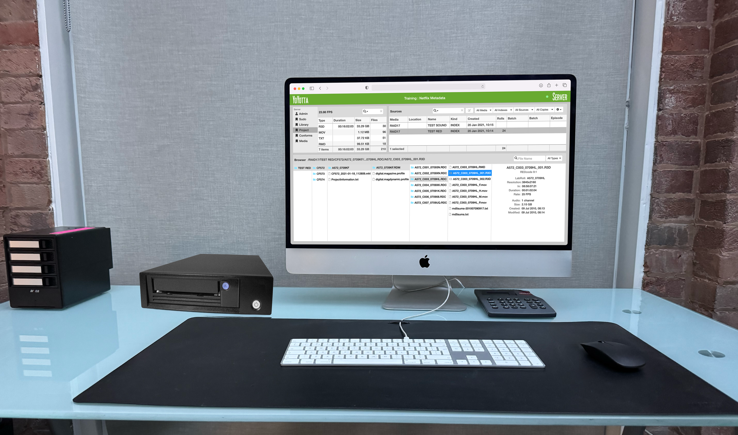 LTO backup, high speed internet transfers