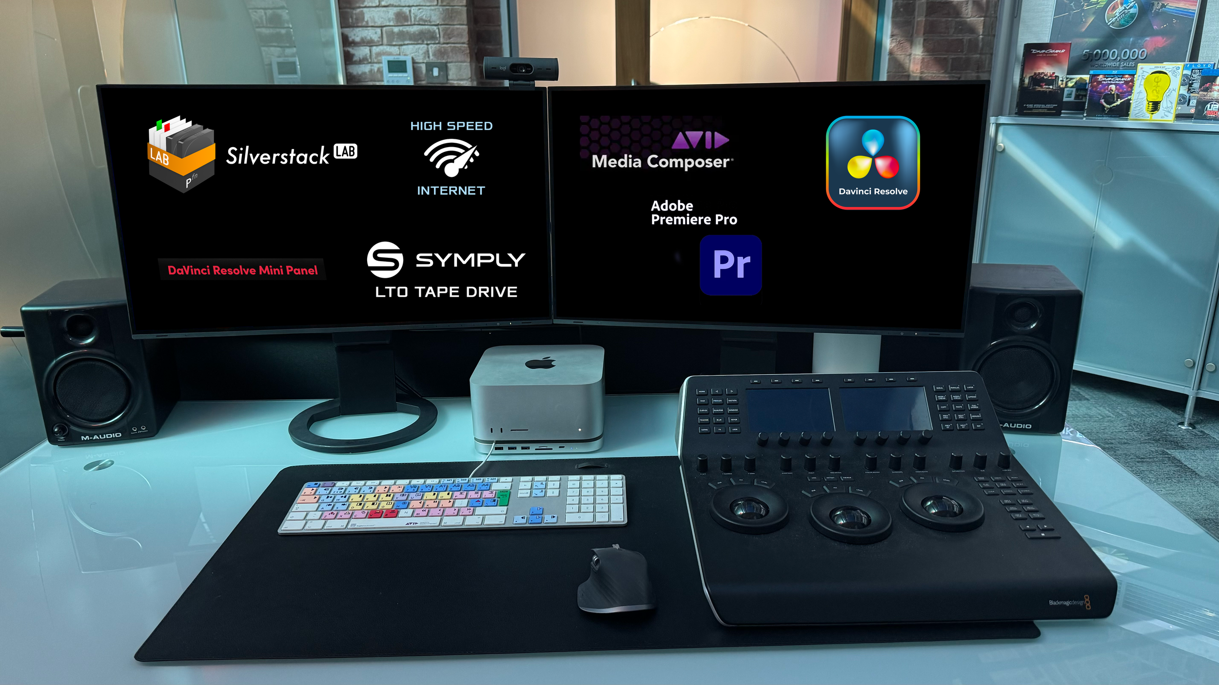 Liverpool film tv production services hardman studios DIT, data wrangling, DaVinci Resolve, Adobe Premiere Pro, Media Composer, LTO Tape Drive, and high-speed internet. 