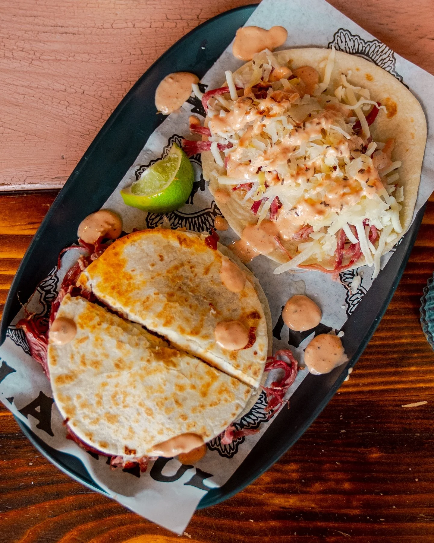 It&rsquo;s the last weekend for the Great Reuben Debate. We have a couple of great varieties and they also travel well if you&rsquo;re looking to place an order for pickup. A couple of these and a 32 oz to-go marg would set you up nicely for the week