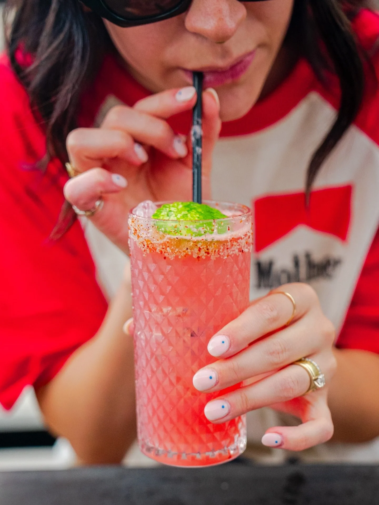 Have you tried our HOT MELONS yet!? Watermelon heaven. Jalape&ntilde;o-infused tequila, fresh watermelon, lime, agave, and a tajin rim. Available as part of our new seasonal menu.