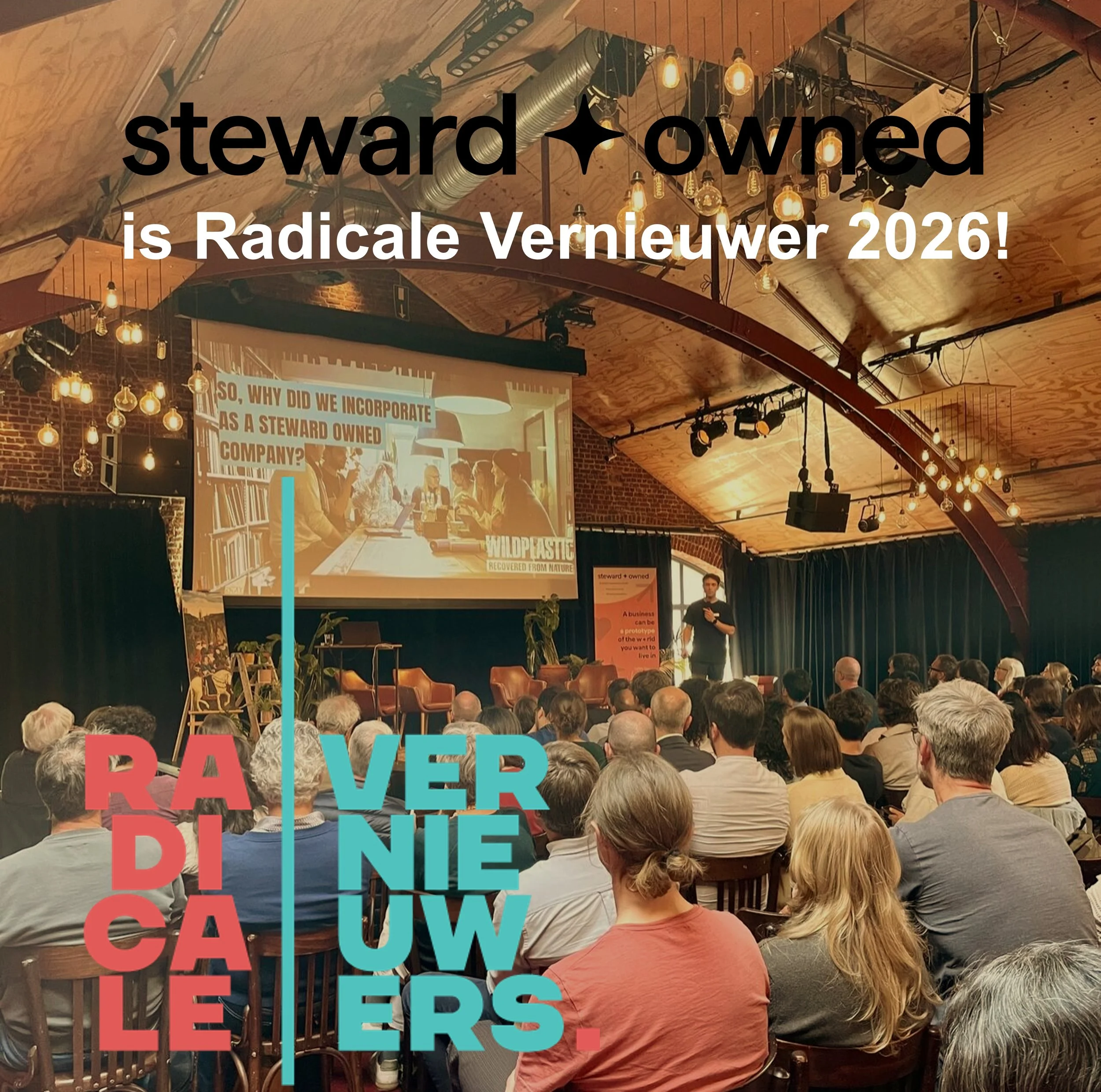 Steward-Owned = Laureate of Radicale Vernieuwer 2026&nbsp;