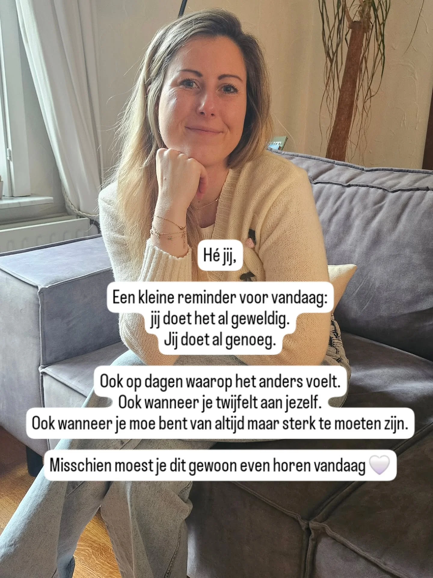 Reminder voor wie vandaag even te streng is voor zichzelf 💞

#fertiliteit #ongewenstkinderloos #wensouders #ivf