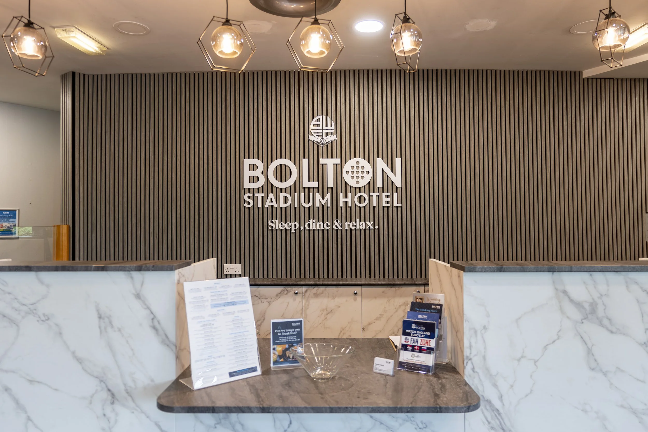 Bolton Stadium Hotel Interior Photography