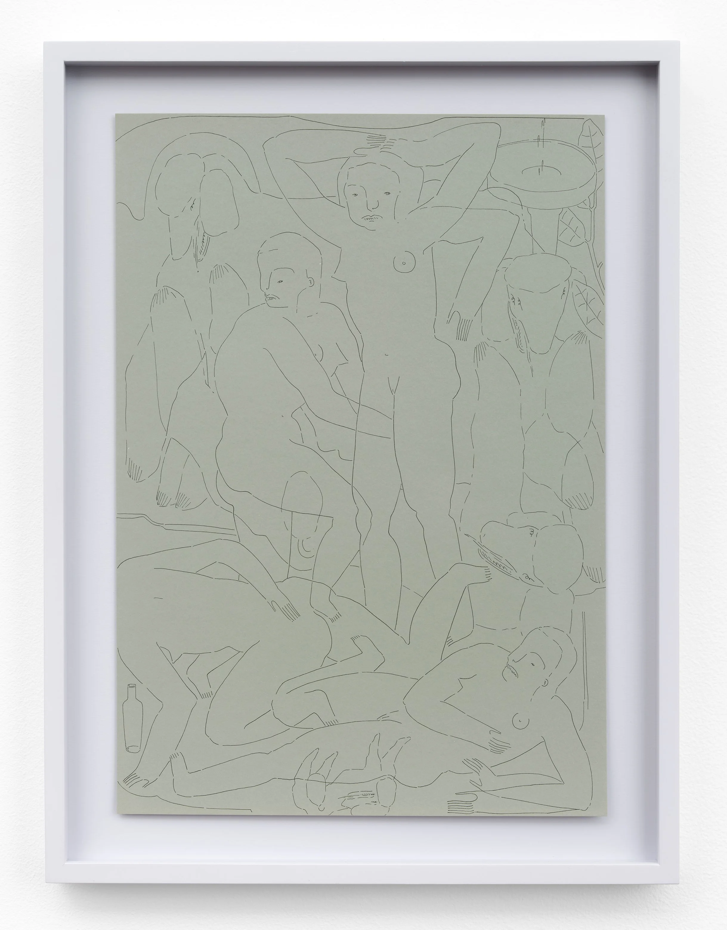 Sophie Larrimore
Breakfast, 2025
Pen on paper
49.5 x 36.8 x 3.8 cm (framed)