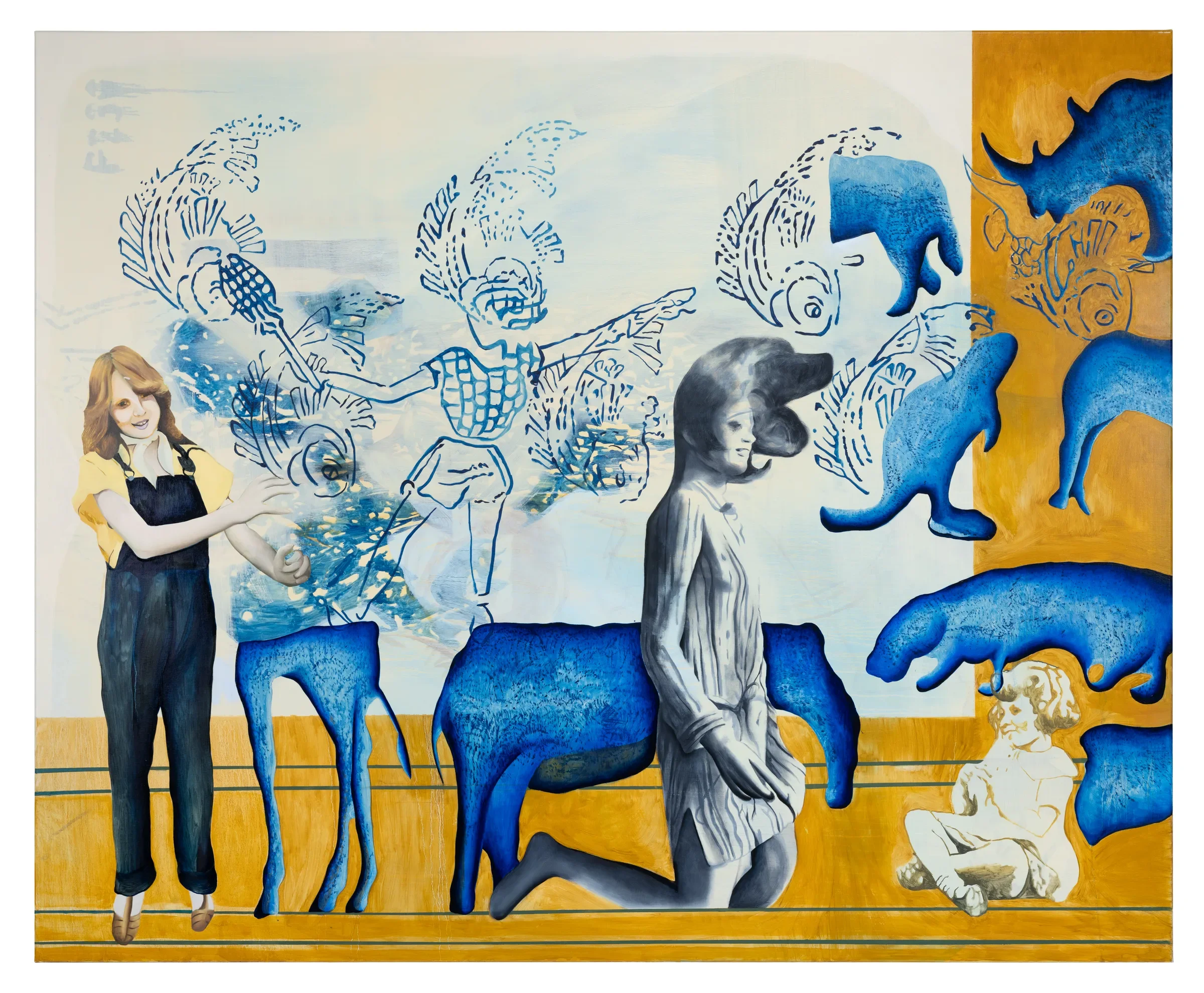 Alexis Soul-Gray
The Flood, 2026
Oil on linen
135 x 165 cm