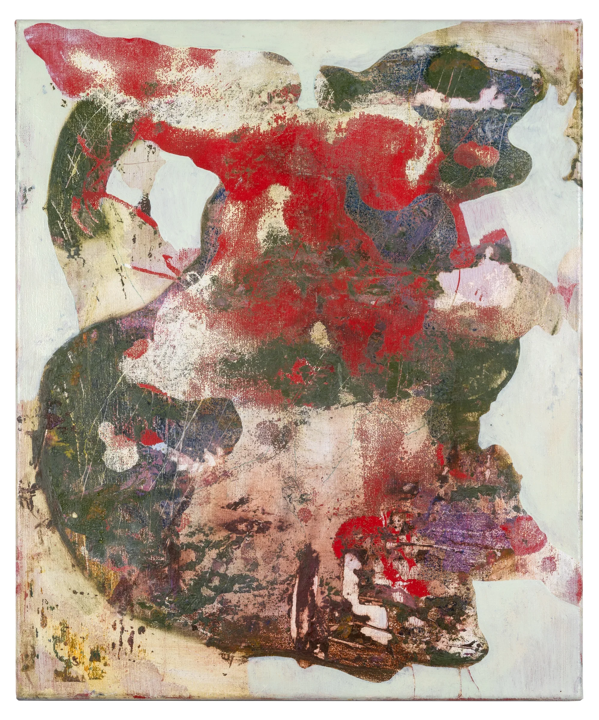 Alexis Soul-Gray
Co regulation, 2022-2024
Oil, spray paint and pen on linen
60 x 50 cm