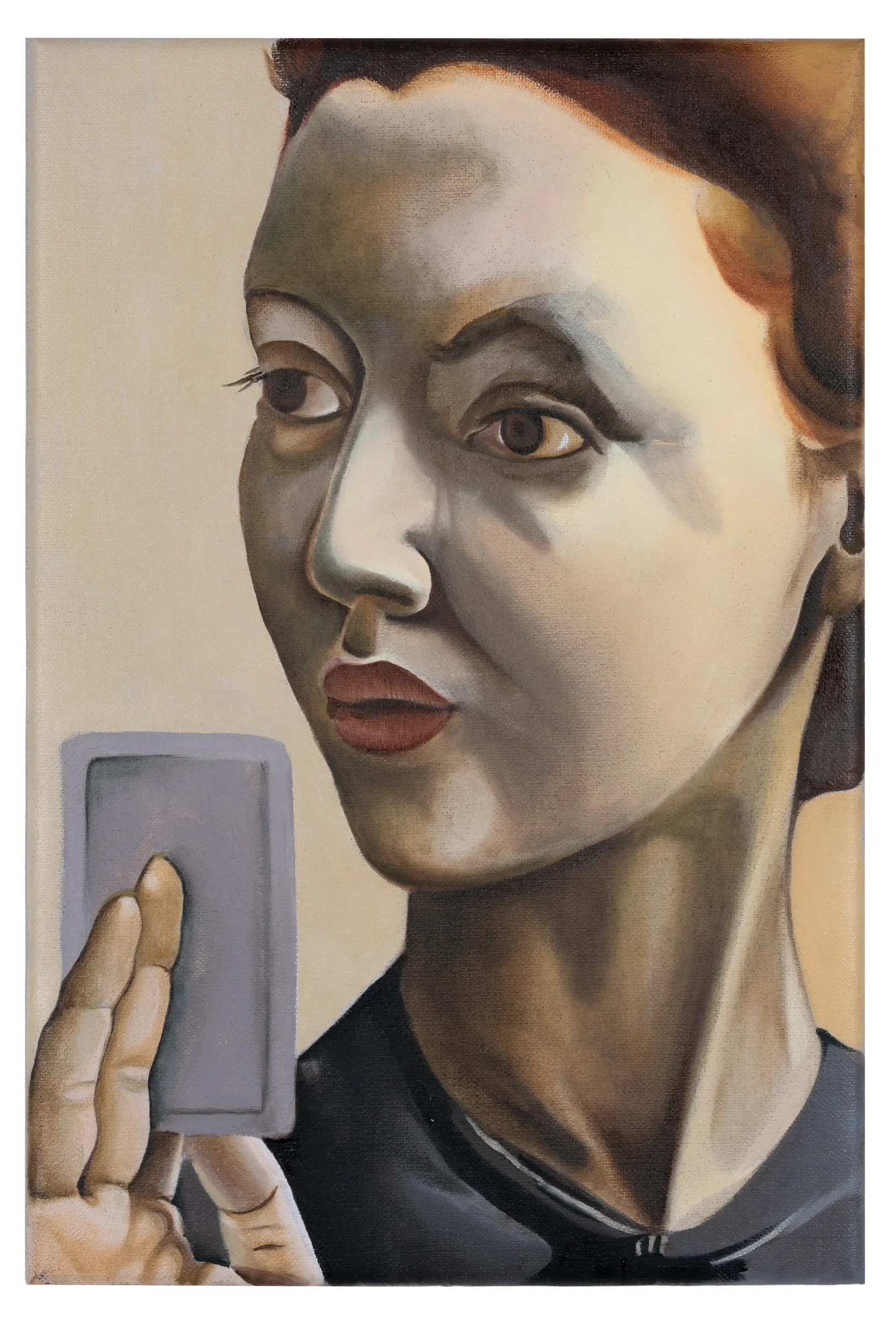 Alexis Soul-Gray
The Cardholder, 2026
Oil on linen
30 x 20 cm