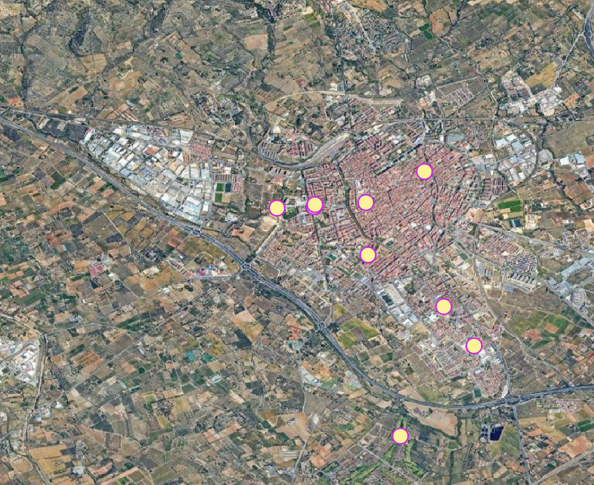 Mapping Urban Nature Based Solutions