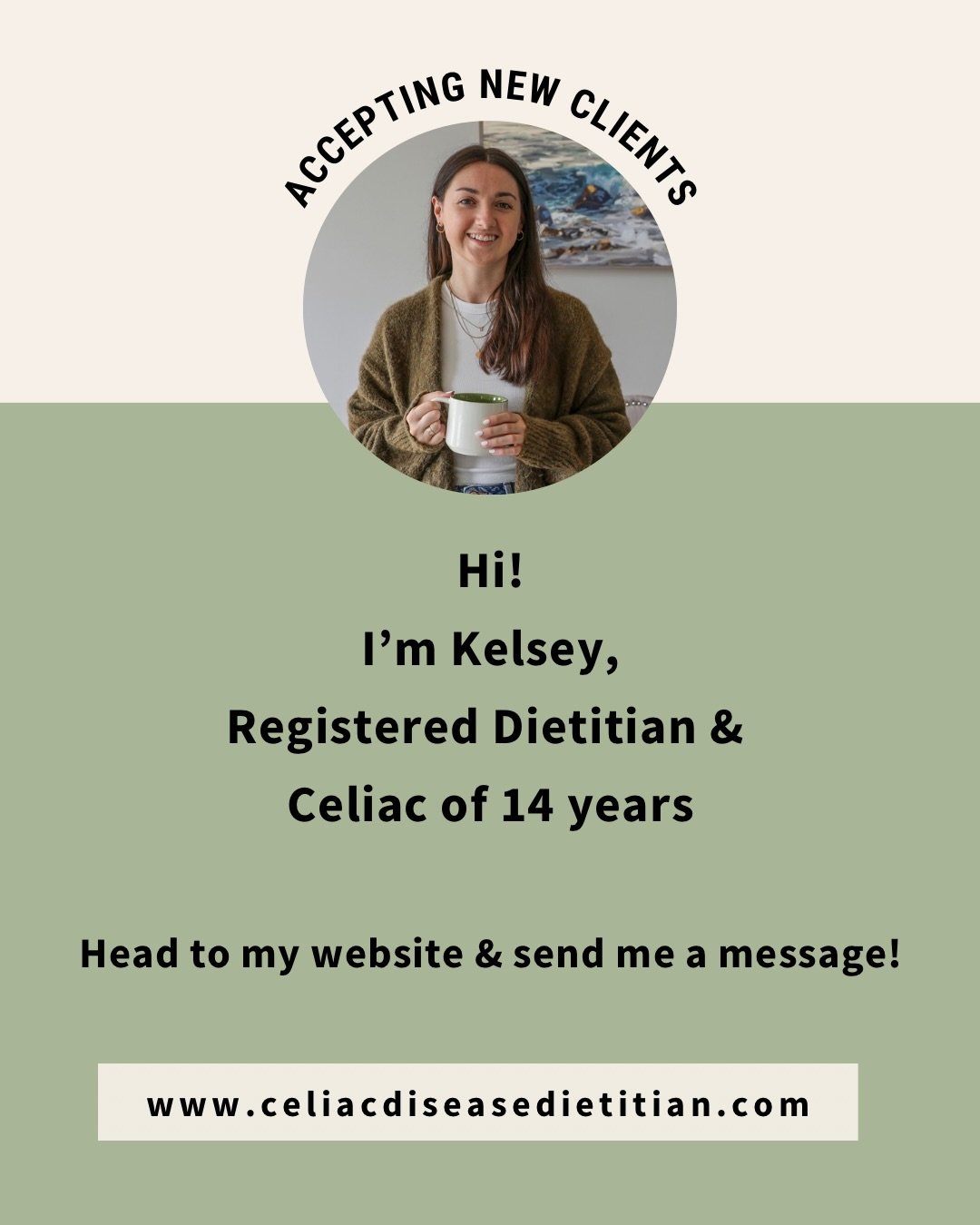 2026 is your year to work with a celiac dietitian!

Get the expert celiac support you need. Send me a message with questions or to get started today 📲

#celiacdietitian #celiacdisease #nutritioncounseling #glutenfree #celiac