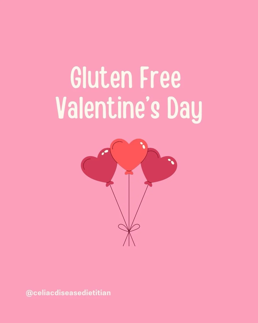 Valentine&rsquo;s Day is right around the corner! What gluten-free goodies will you be celebrating with? 💘💝💌

#glutenfreevalentinesday #celiac #glutenfree #glutenfreefood #celiacdisease