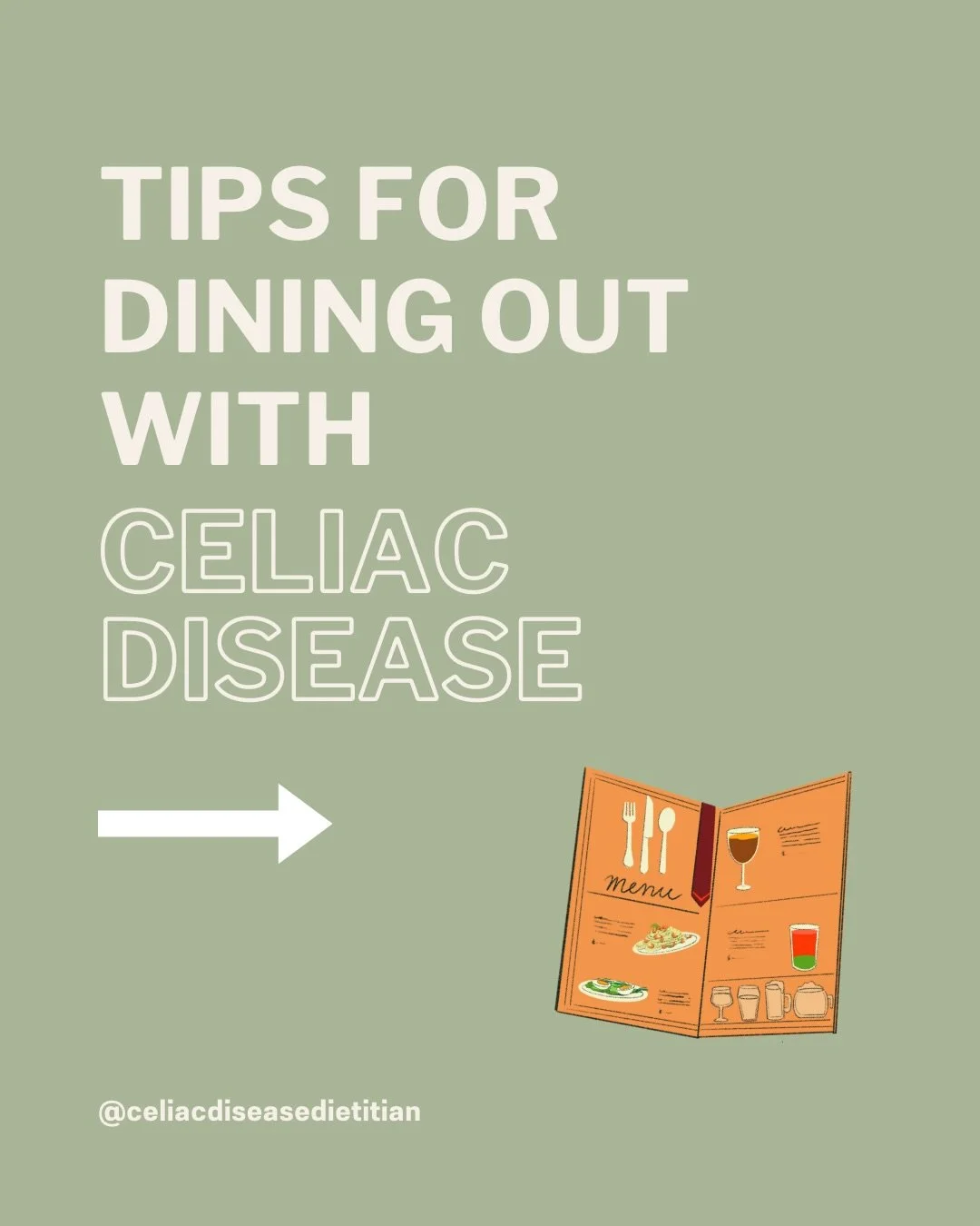 My go to tips for dining out with celiac. What tips would you share with someone who is newly diagnosed? 

#celiac #glutenfree #diningoutwithceliac #glutenfreerestaurant #celiacdisease