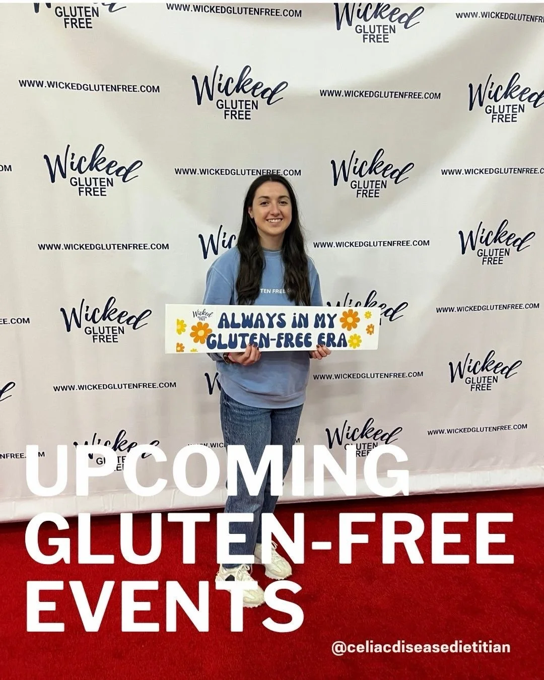 UPCOMING GLUTEN-FREE EVENTS ⭐️

What events will you be attending?!

#celiac #glutenfree #celiacawareness #glutenfreefood #glutenfreeevent