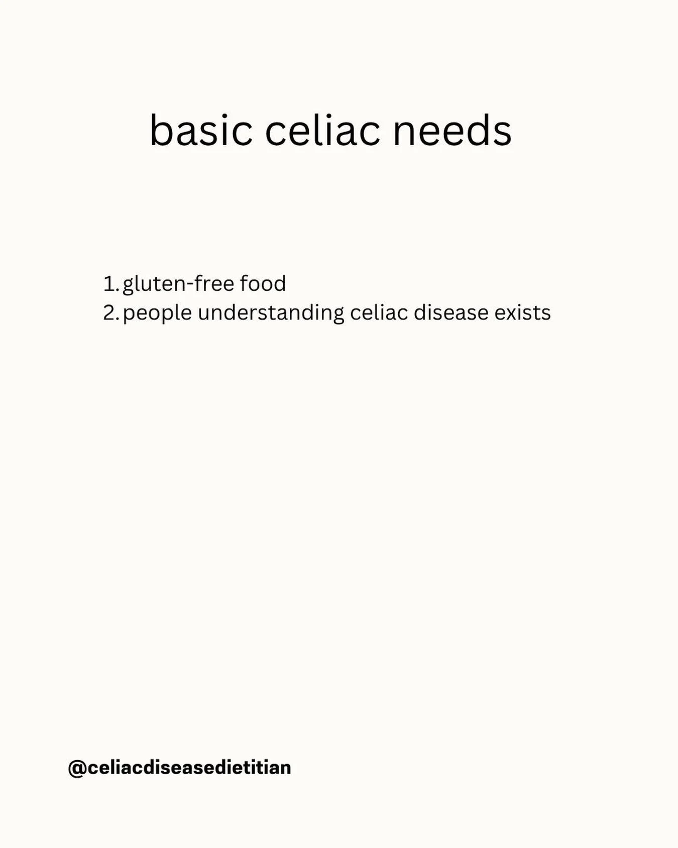 After seeing @glutenfreewithkt video today I wanted to make a post emphasizing how damaging it is to the celiac community to see people on podcasts and other platforms making fun of celiac disease and lessening the seriousness of celiac disease.

Cel