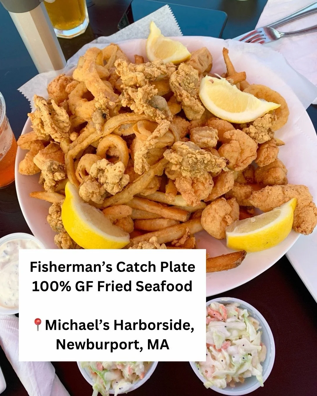 Another amazing gluten-free seafood option! 🍤🦀🌊

@michaelsharborside 

#glutenfreeseafood #glutenfree #celiac #celiacawareness #glutenfreefood