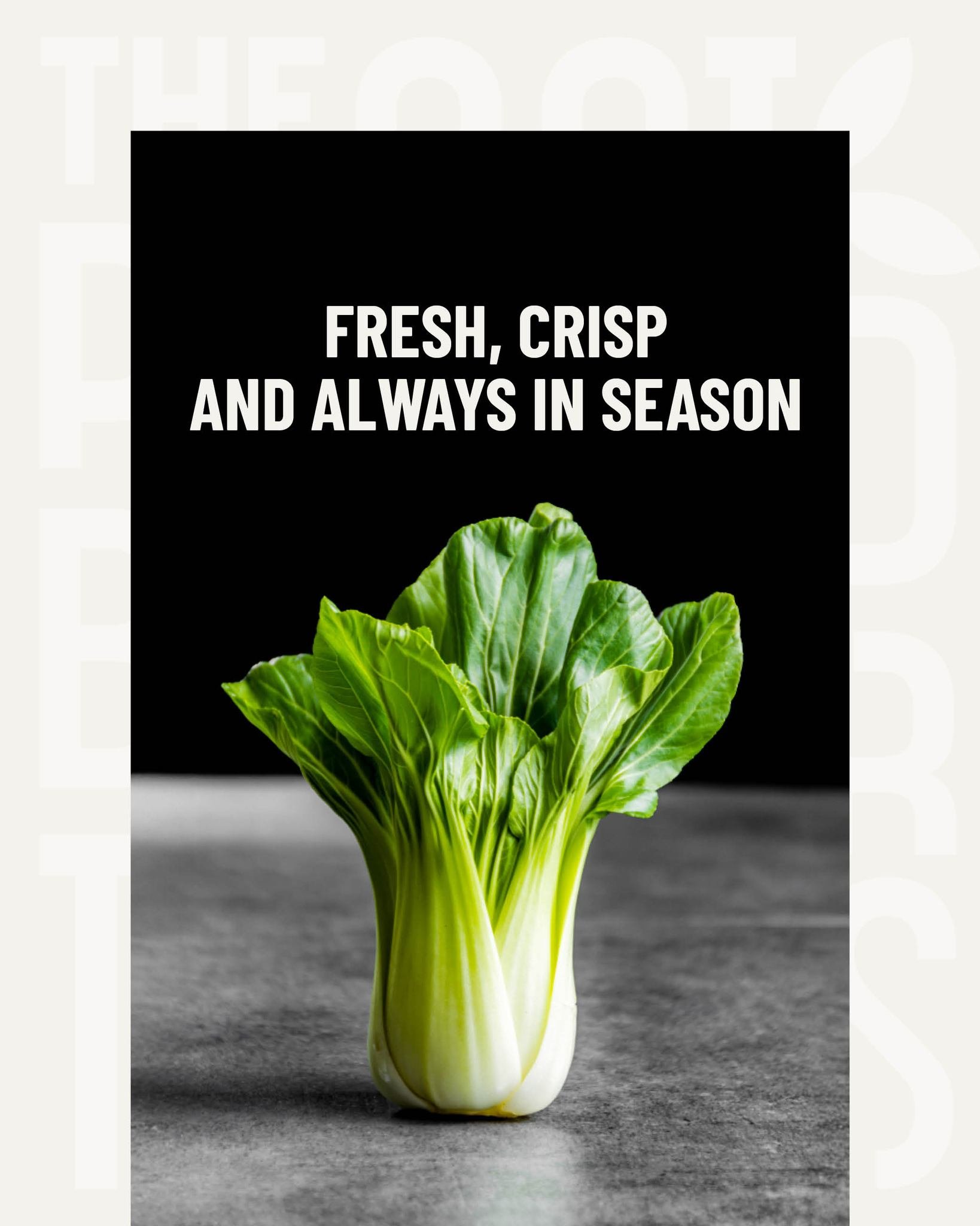 Pak choi is one of our most versatile greens: crisp stems, tender leaves and a mild flavour that fits any kitchen. Grown with care and available year-round, always fresh and consistent. 🌱

👉 Add reliable quality to your assortment.

#PlantBasedTrad