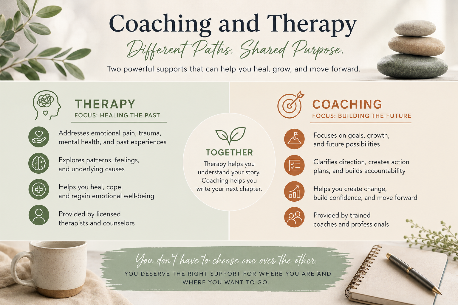 Why Life Coaching Isn’t Therapy and Why It Matters