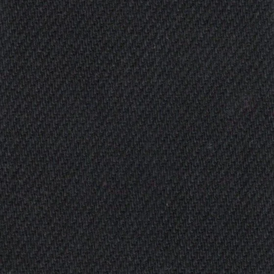 Black Denim - 100% Cotton - Heavy Weight
