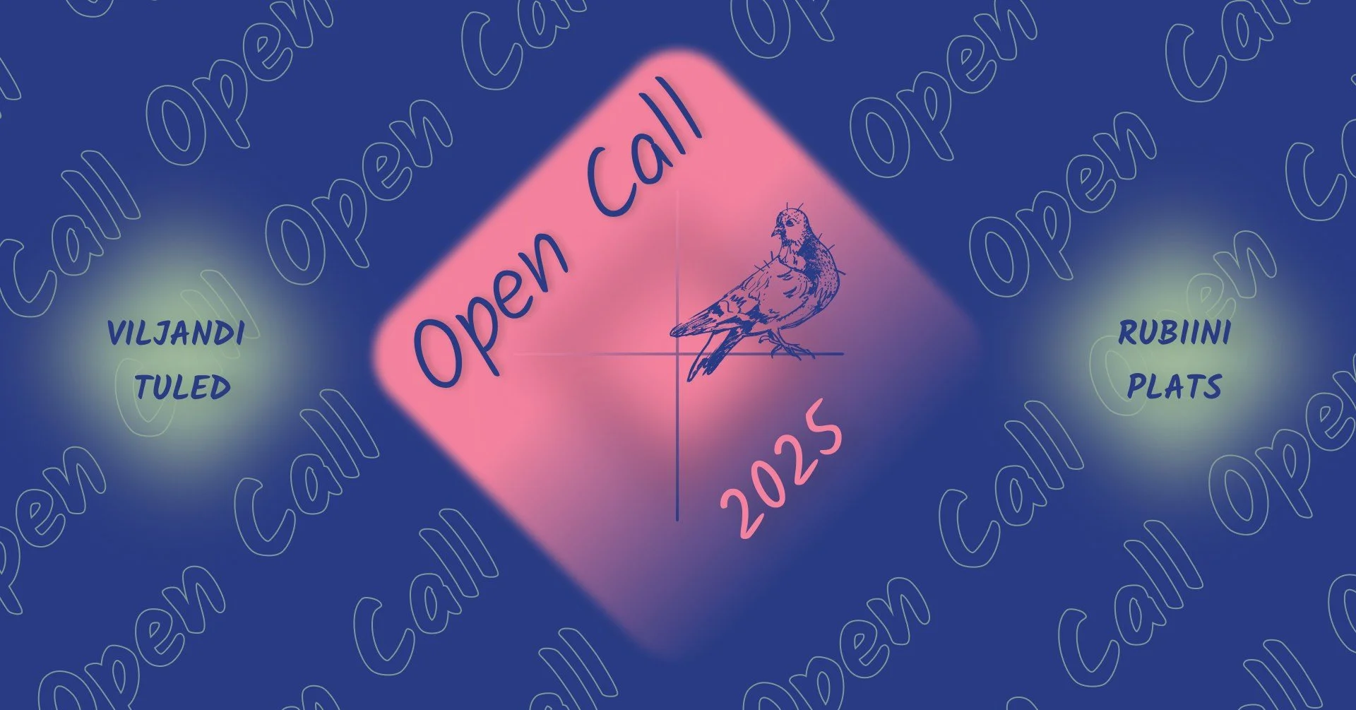 Open Call- valgustatud installatsioon Rubiini platsile