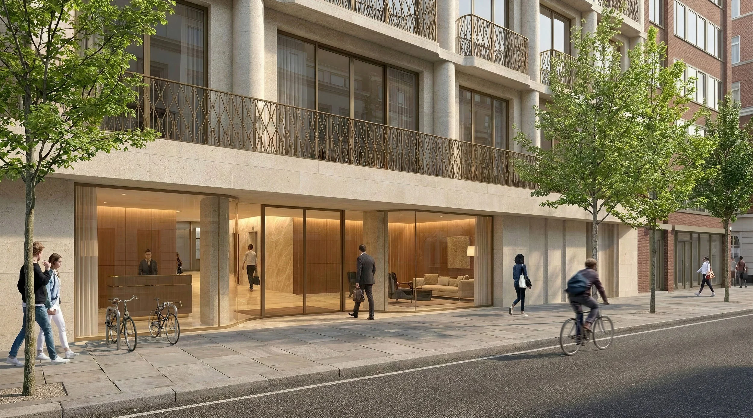 Entrance Render w Bike racks.jpg