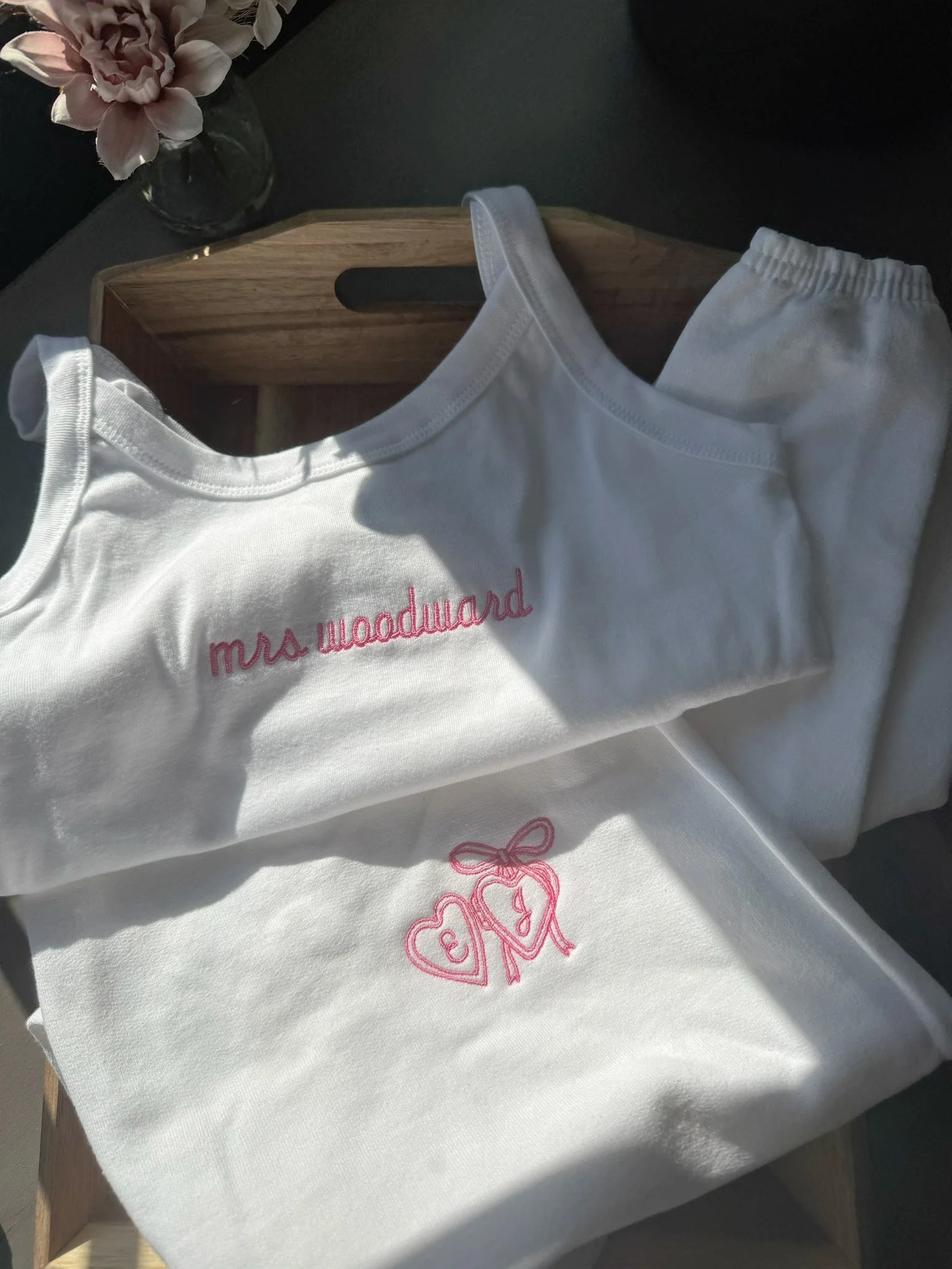 Mrs. & Locket Tank & Joggers Set