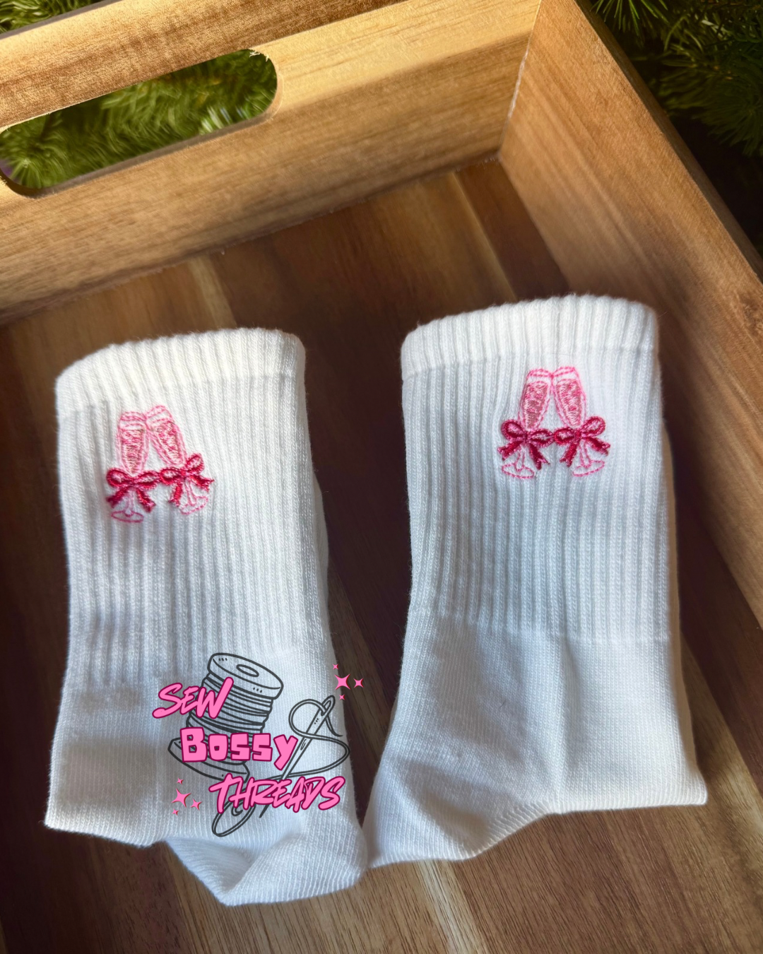 Valentine's Day Grippy Socks