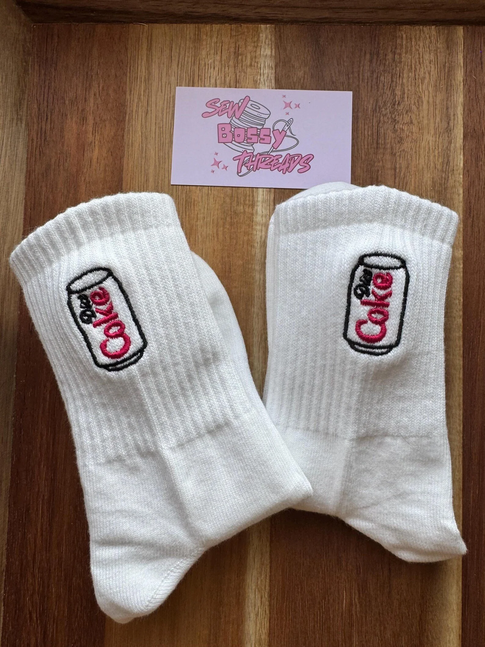 Diet Coke Grippy Socks