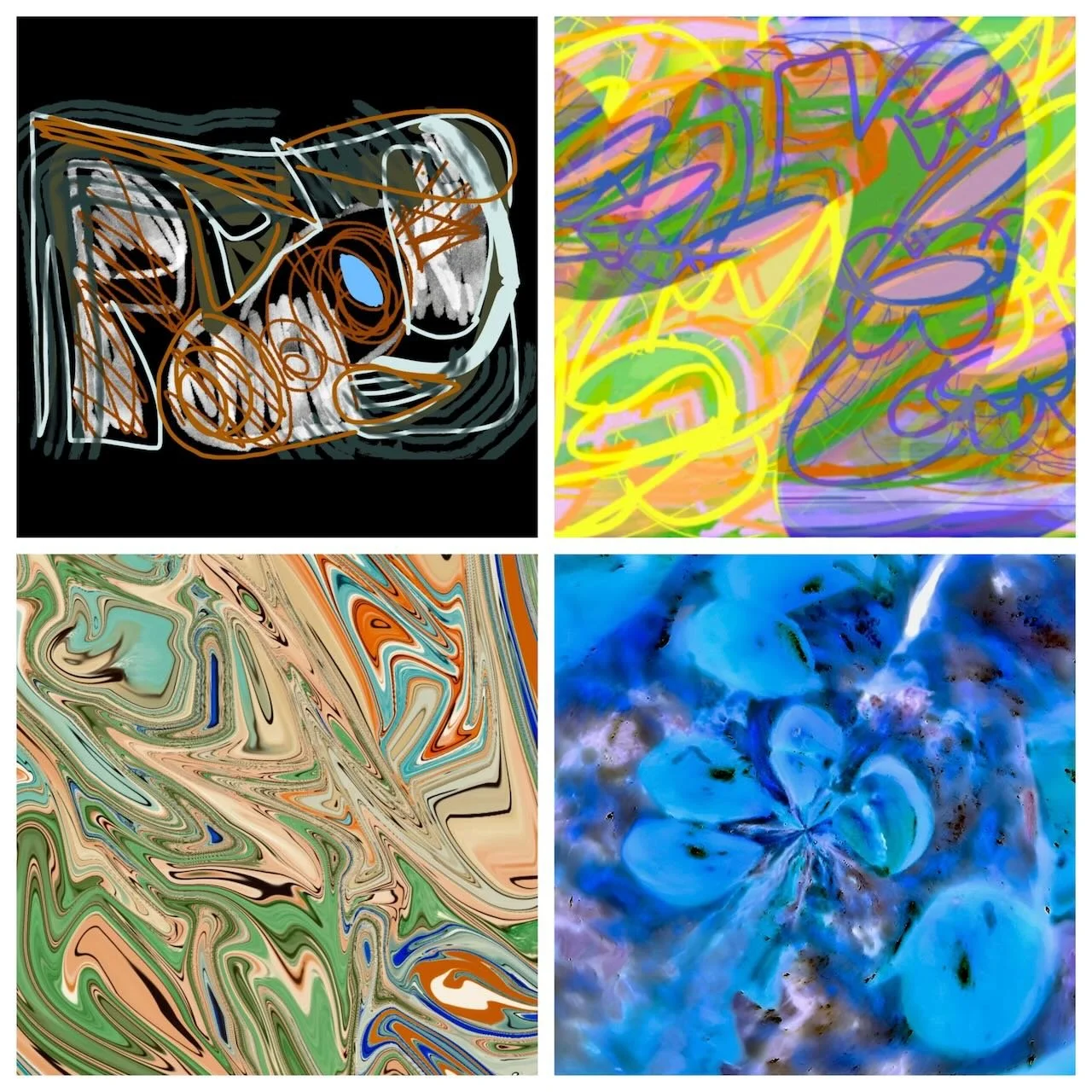 Expressive Abstracts | Gestural | non-figurative | Modern | Depth