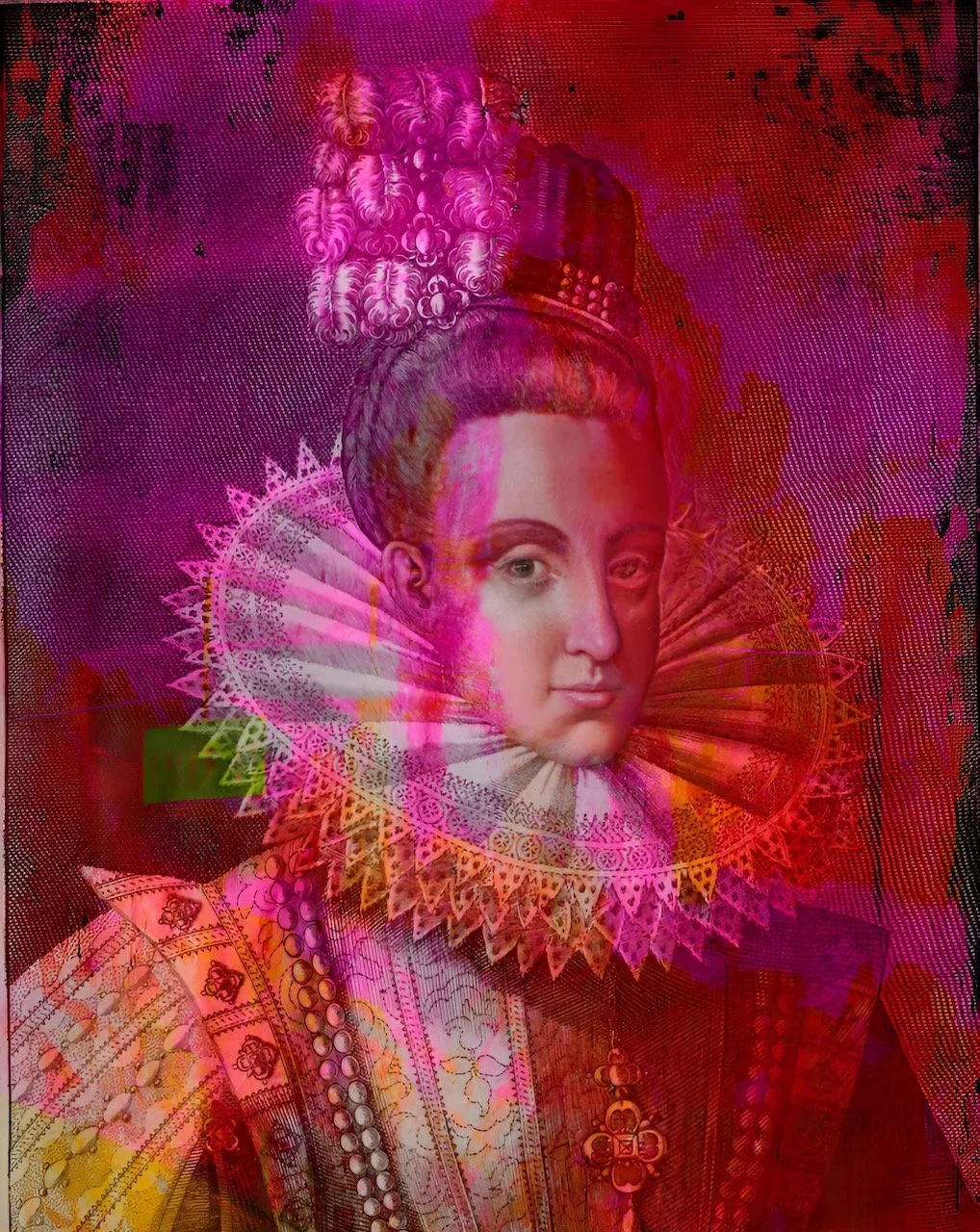 Lady Mannerist - RED | Digital Aspect Ratio as Shown 4:3 (H:W) | Original Painting Created from a Public-Domain Source Image | Available in various hues & tones & Aspect Ratios
 
 
 
   
   ✅ Add to Set List
   
 