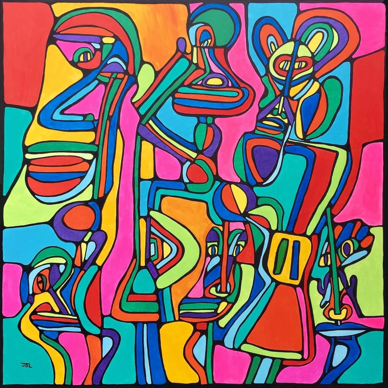 Strobo Maxx |  Acrylic on Canvas 48 in x 48 in x 1.5 in.  |  DP FILE Format 1:1  Physical Piece AVAILABLE for SALE & LICENSING  

 
   
    Add to Set List
   
  