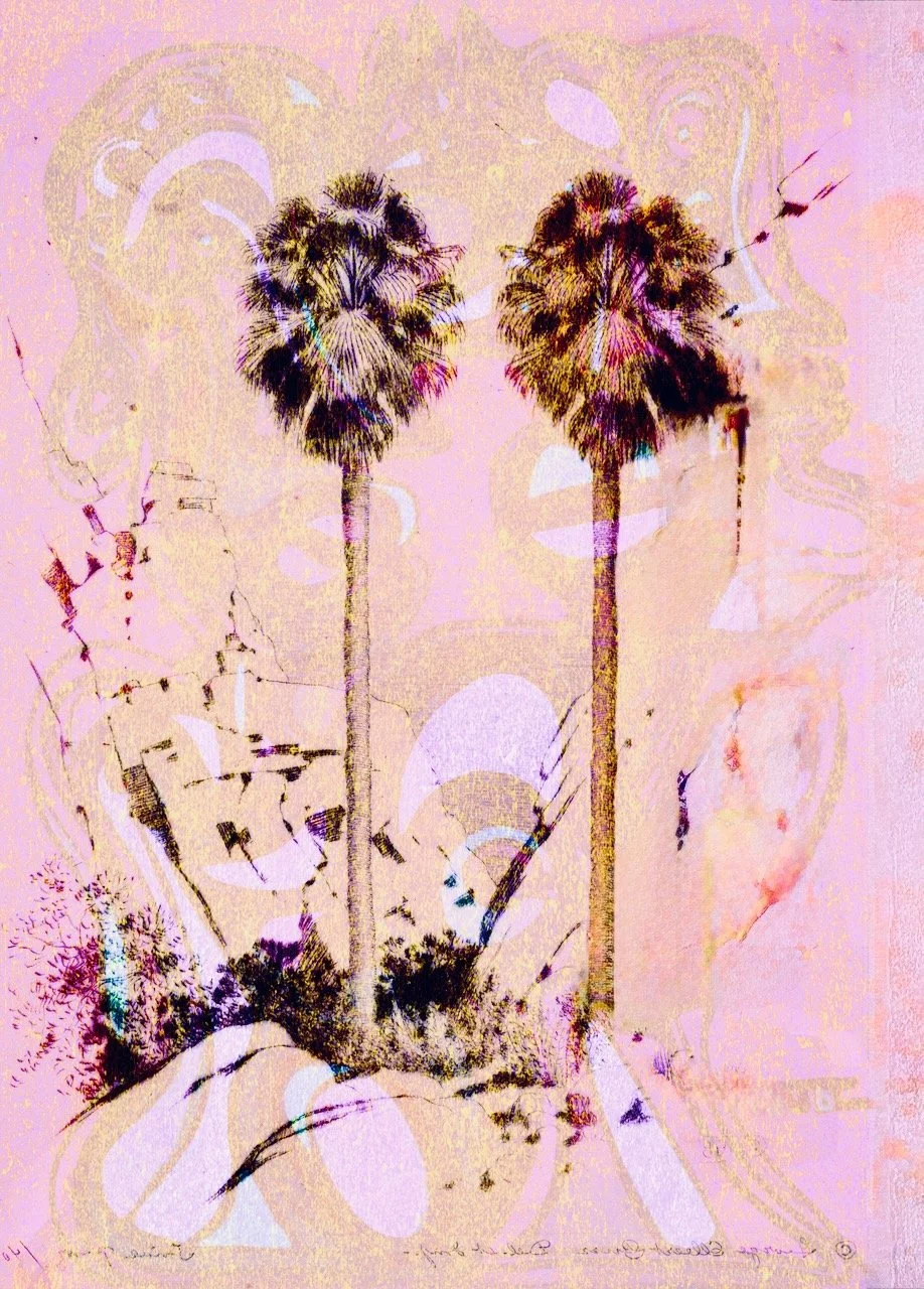 Palm Conversation #2 | Original Painting Based on a Public-Domain Vintage Photograph | Digital Format Shown: 7:5 (H:W) | Production-Prepared by ArtZentury | Available in Additional High-Resolution Aspect Ratios and Color Variations
 
 
 
   
    ✅ Ad