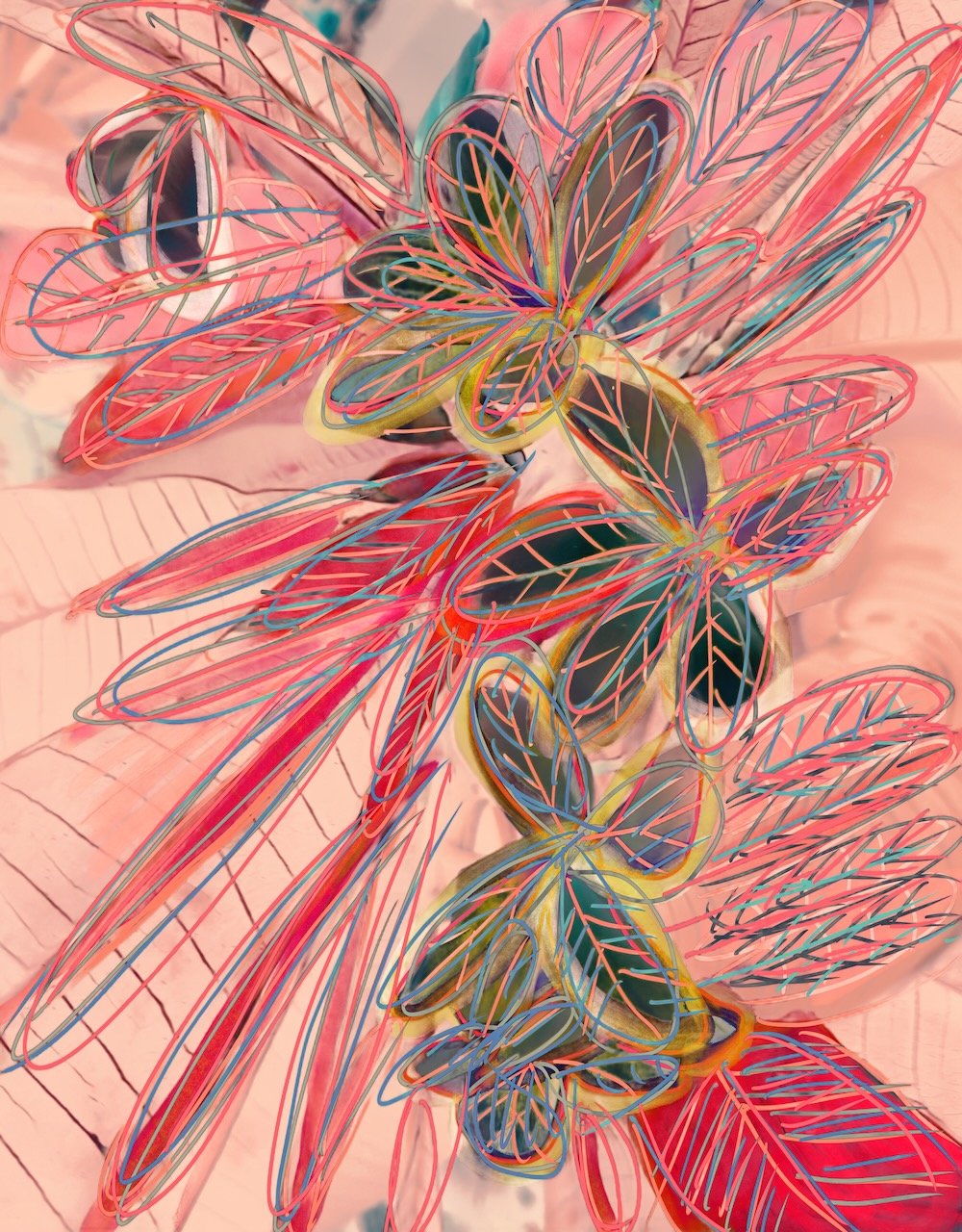 Botanical Overload - Coral | Digital Format Shown 4:3 (H:W) | Available in other Format Ratios & Colors | MORE VARIATION SAMPLES IN FLORAL WORKS & GRAPHIC WORKS ON WHITE
 
 
 
   
    ✅ Add to Set List
   
 