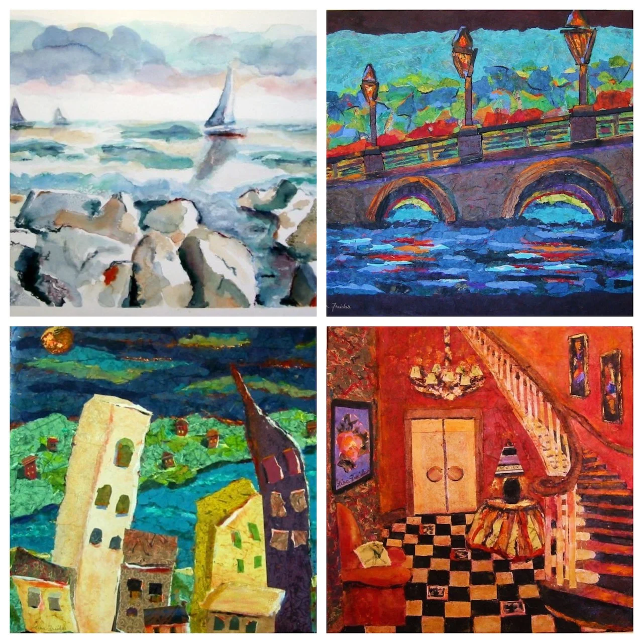 Expressionism | Impressionism | Boats | Cafes | Landscapes