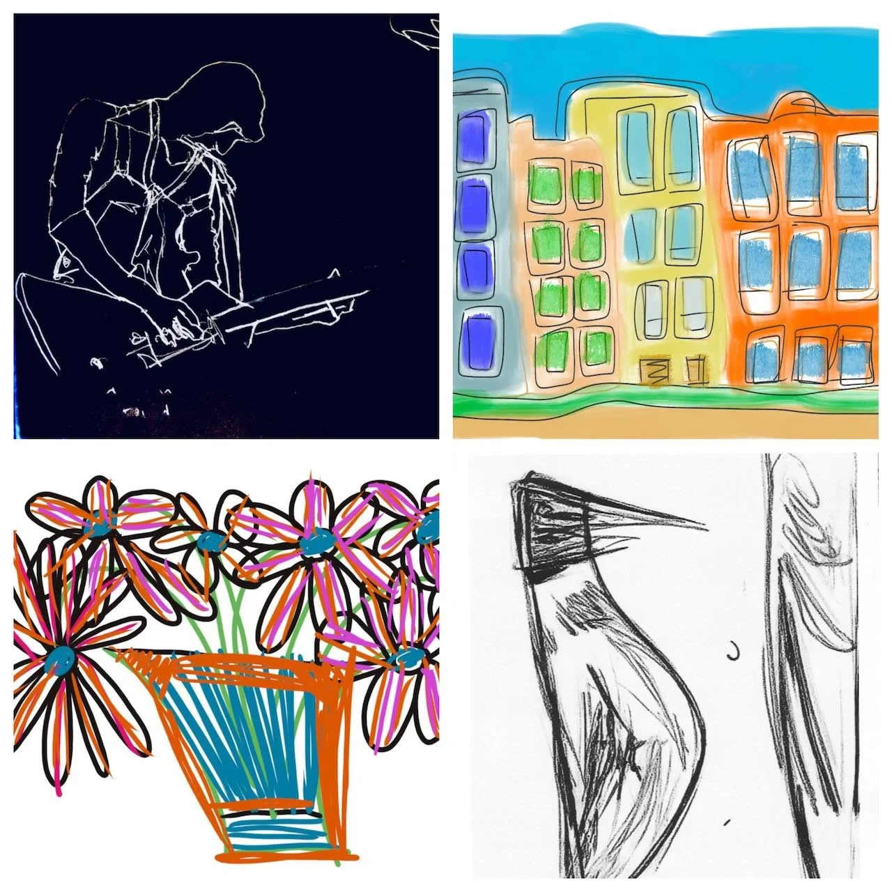 Illustrations & Sketch - Drawings