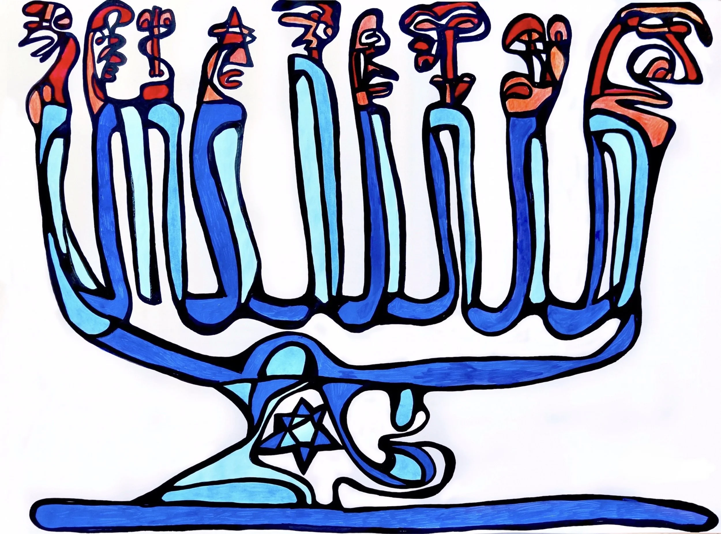 Hanukkah Menorah 1  |  Acrylic on Paper   | Digital File Format 8:11
 
 
 
   
    ✅ Add to Set List
   
 