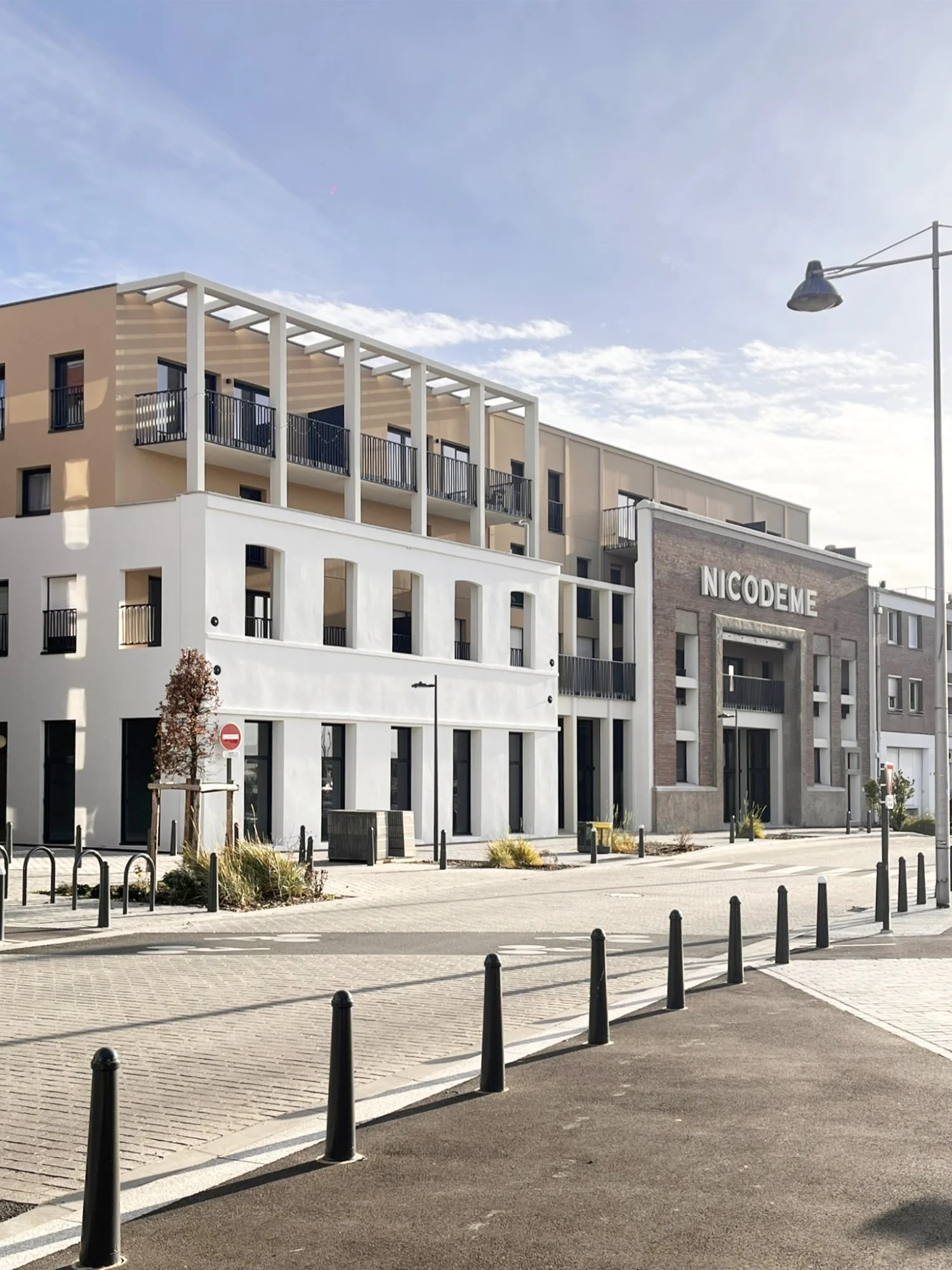 Reconversion du Site Nicodème 57 logements et commerces</br>Dunkerque