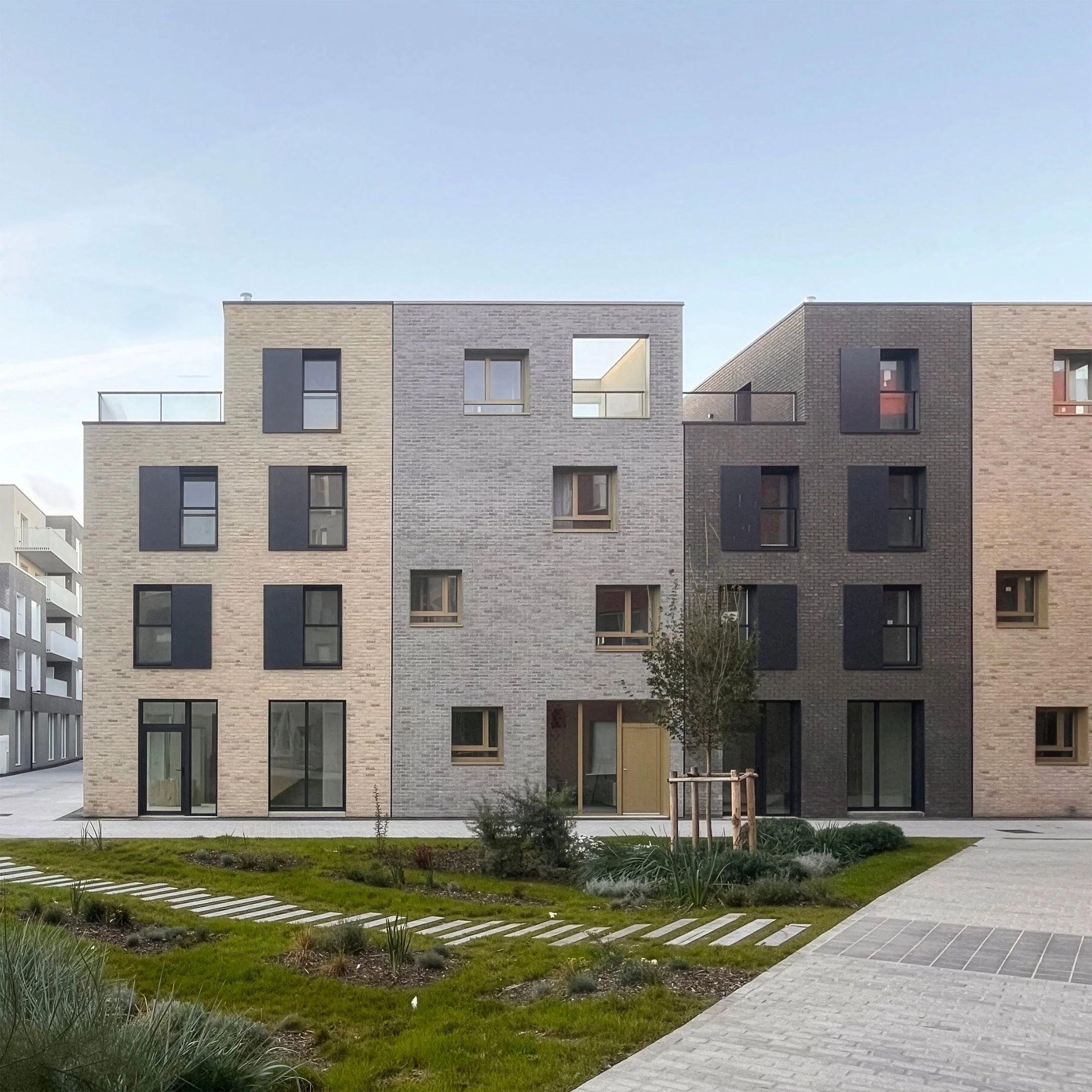 Reconversion du Site Nicodème 57 logements et commerces</br>Dunkerque